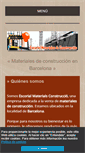 Mobile Screenshot of escorialmaterialsconstruccio.com